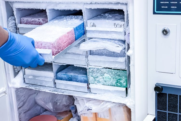 lab freezer storage