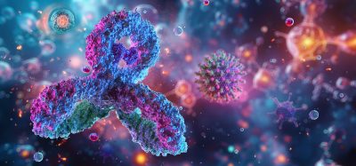 Antibodies, immunoglobulin Ig proteins 3D medical image. Immune system, IgM, IgG, IgE, IgD, IgA antibodies glycoproteins, specific antigens against virus. Vital components of the immunity response