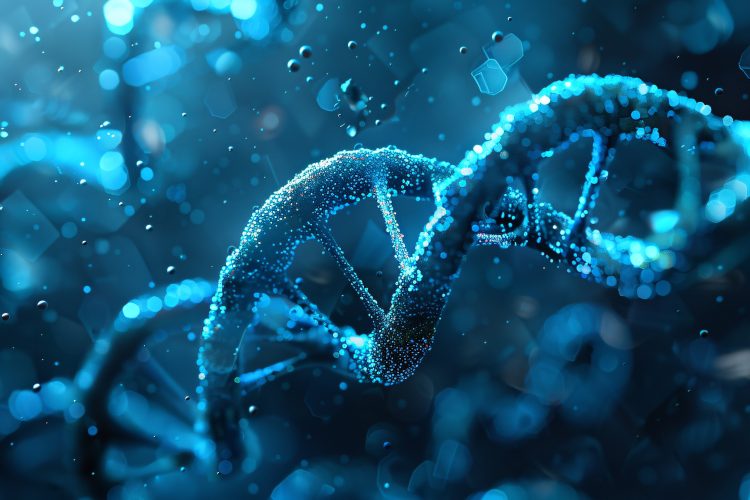 DNA Gene Helix spiral molecule structure